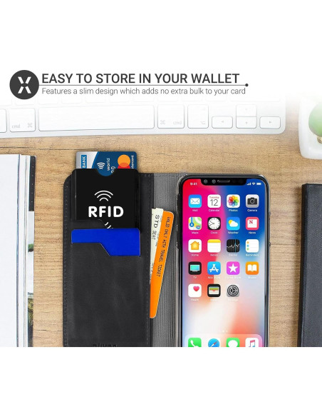 Conjunto de 10 Fundas RFID SaiTech IT - Protección Tarjetas Conjunto de 10 Fundas RFID SaiTech IT - Protección Tarjetas