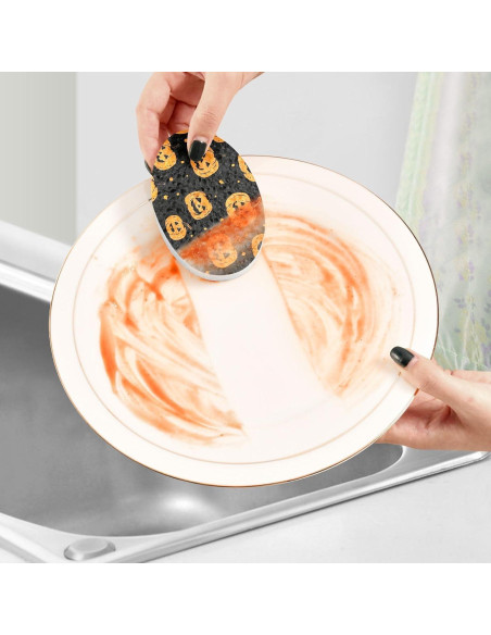 3 Esponjas de Fregar Kigai para Cocina y Baño - Absorbentes y Duraderas 3 Esponjas de Fregar Kigai para Cocina y Baño - Absorbentes y Duraderas