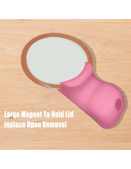 Abridor de Tarros Mason LXLO Rosa Durazno, Ergonomico y Magnético Abridor de Tarros Mason LXLO Rosa Durazno, Ergonomico y Magnético