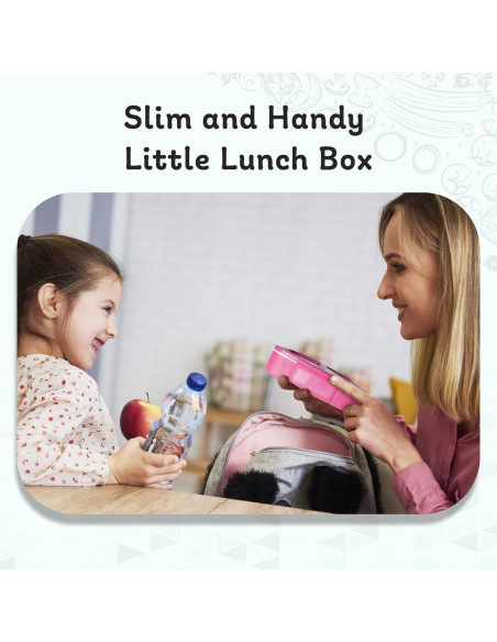 Paquete de 2 cajas de almuerzo bento Easy Togo 3 compartimentos Paquete de 2 cajas de almuerzo bento Easy Togo 3 compartimentos