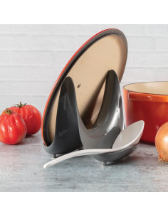 Soporte para tapa de olla Hutzler Gris, antideslizante, apto lavavajillas 2