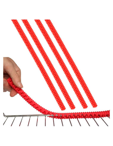 Protectores de Rejilla de Horno Silicona Apvok 35.56 cm Rojo