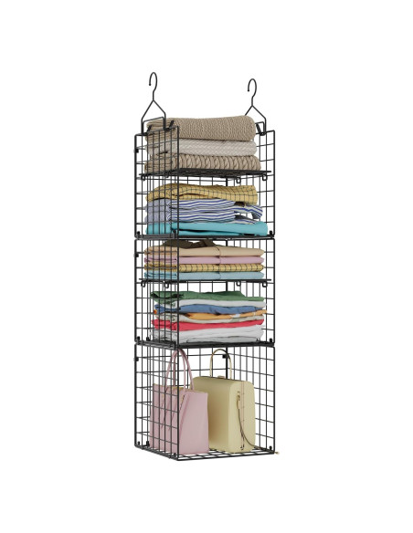 Organizador Colgante de Closet X-cosrack 5 Niveles Metal 15.88 kg Organizador Colgante de Closet X-cosrack 5 Niveles Metal 15.88 kg