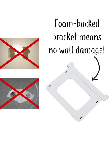 Soporte de Control Remoto Mount Genie Blanco para Pared