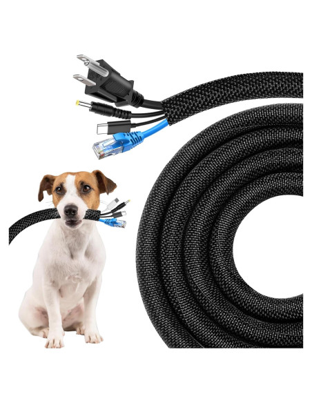 Protectores de Cables Secbolt 3.05m Negro para Mascotas Protectores de Cables Secbolt 3.05m Negro para Mascotas