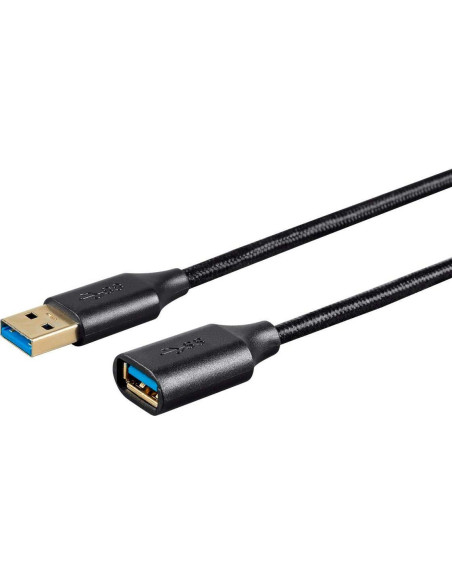 Cable de Extensión USB 3.0 Monoprice 3.05m Nylon Trenzado Cable de Extensión USB 3.0 Monoprice 3.05m Nylon Trenzado