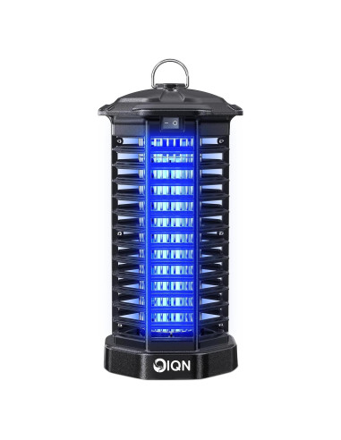 Trampa Eléctrica para Insectos IQN 15W 4200V Negra