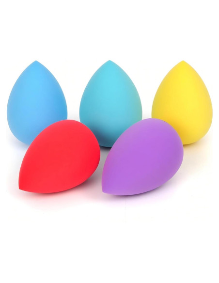 Juego de 5 Esponjas de Maquillaje DAZLUTE Sin Látex Juego de 5 Esponjas de Maquillaje DAZLUTE Sin Látex