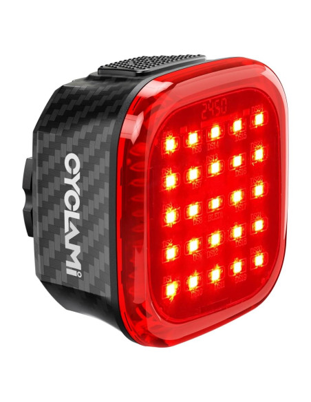 Luz Trasera Inteligente CYCLAMI 60 Lúmenes IPX6 4 Modos Luz Trasera Inteligente CYCLAMI 60 Lúmenes IPX6 4 Modos