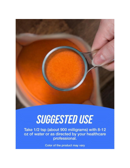 Polvo de Beta Caroteno BulkSupplements 500g - Suplemento Vitamina A Polvo de Beta Caroteno BulkSupplements 500g - Suplemento Vitamina A