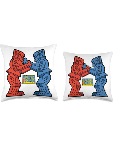 Cojín de Lanzamiento Rock'Em Sock'Em 40x40 cm Multicolor Cojín de Lanzamiento Rock'Em Sock'Em 40x40 cm Multicolor
