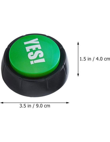 Botones de Sonido Toyvian 3pcs para Juegos y Bromas de Fiesta