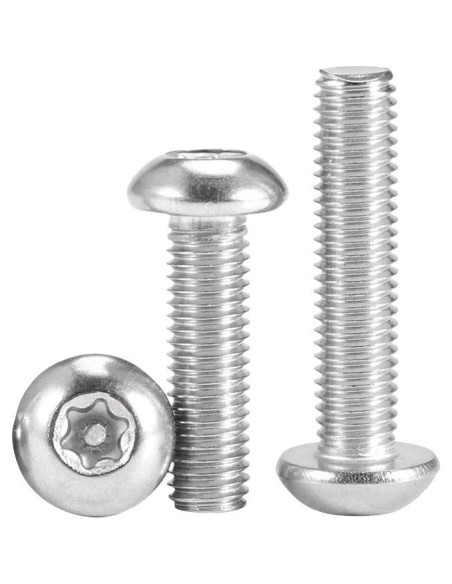 Tornillos de Seguridad Torx Acero Inoxidable M2x8 100pcs Tornillos de Seguridad Torx Acero Inoxidable M2x8 100pcs