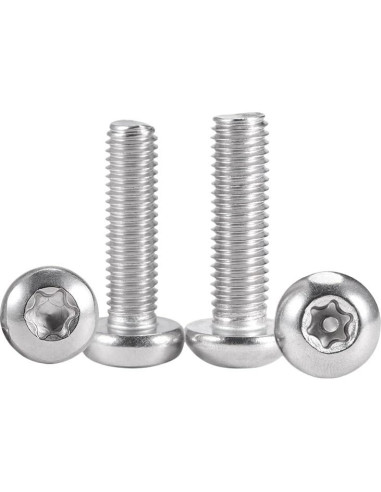 Tornillos de Seguridad Torx Acero Inoxidable M2x8 100pcs