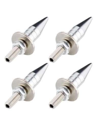 Tornillos Antirrobo para Placa de Matrícula Temzzer 4 Pcs