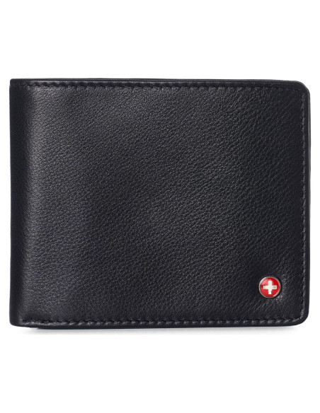Billetera Bifold Alpine Swiss Spencer para hombres con RFID Billetera Bifold Alpine Swiss Spencer para hombres con RFID