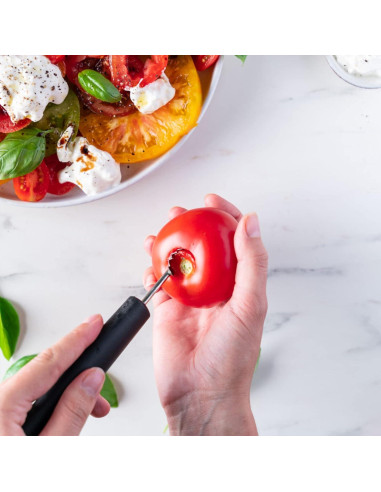 Huller de Tomate y Fruta Triangle - Acero Inoxidable - Apto Lavavajillas