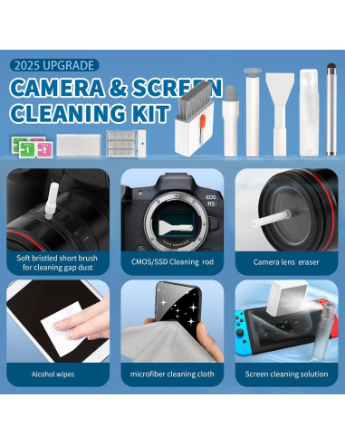 Kit de Limpieza Electrónica 35 en 1 hissimo - Blanco
