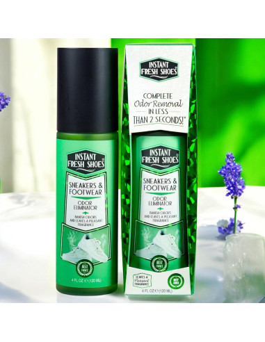 Spray Desodorante para Zapatos AromaQuest 120ml Lavanda