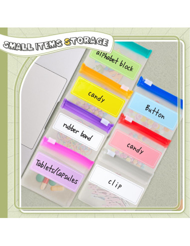 Bolsas de Pastillas Reutilizables Mlurcu 21 Pcs 7 Colores