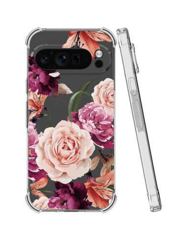 Funda Google Pixel 9 Pro XL Floral TPU Clara 6.8" GGX8B