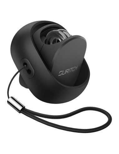 Funda SURITCH para Tapones de Oído Loop - Negro, Compacta y Portátil