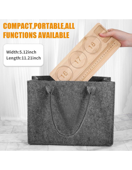 Kit de Manualidades para Hacer Joyas Qiuruoo - Panel de Perlas de Bambú 29.39x17.4 cm Kit de Manualidades para Hacer Joyas Qiuruoo - Panel de Perlas de Bambú 29.39x17.4 cm