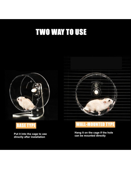 Rueda de Ejercicio Silenciosa Freefish para Hámsters 22 cm