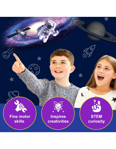 Kit de Ciencia Espacial 4M - Modelo Planetario 3D para Niños Kit de Ciencia Espacial 4M - Modelo Planetario 3D para Niños