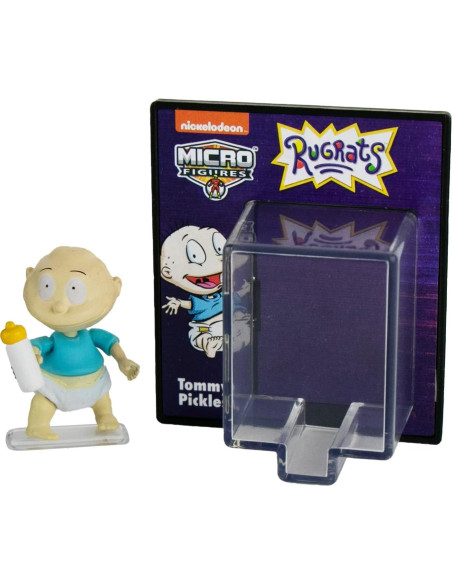 Paquete de 3 Figuras Micro Rugrats - Angelica, Chuckie, Tommy Paquete de 3 Figuras Micro Rugrats - Angelica, Chuckie, Tommy