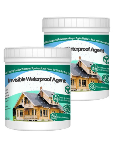 Set Impermeable 2Kg QUKLOGEN con Brochas y Rodillo