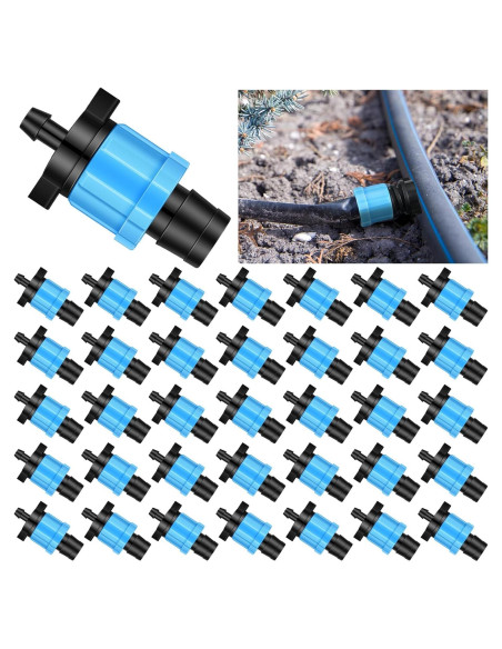 Kit de Riego por Goteo Frienda 50 Pcs 1/4" para 5/8" Cinta Kit de Riego por Goteo Frienda 50 Pcs 1/4" para 5/8" Cinta