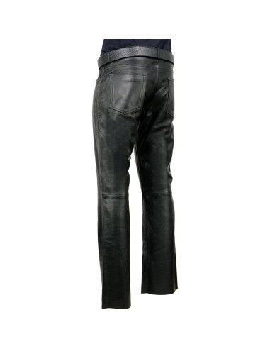 Pantalones de Cuero Premium Milwaukee Leather LKM5790 Hombre