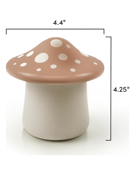 Contenedor de Mantequilla Forage Fred Cerámica 113g Diseño Champiñón Contenedor de Mantequilla Forage Fred Cerámica 113g Diseño Champiñón