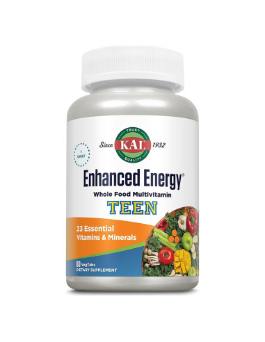 Kal Multivitamínico Energético para Adolescentes 60 Tabletas