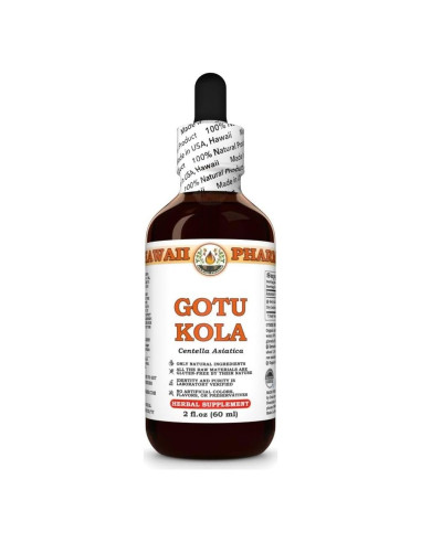 Extracto Líquido de Gotu Kola Hawaii Pharm 60 ml Orgánico