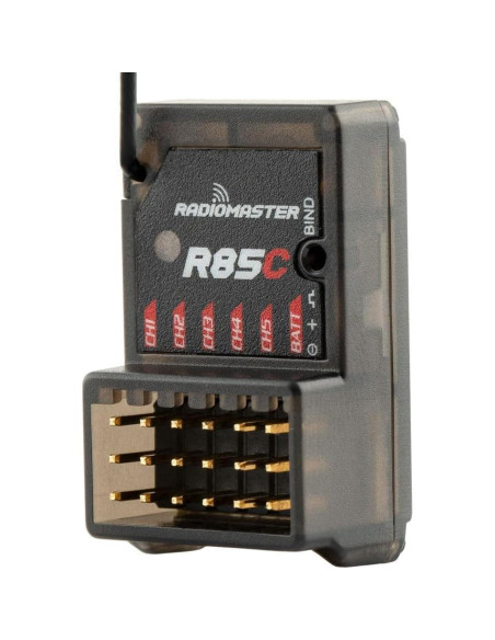 Receptor Radiomaster R85C 5CH 2.4GHz PWM Antena Externa Receptor Radiomaster R85C 5CH 2.4GHz PWM Antena Externa