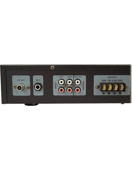Amplificador Comercial Rockville RCS80-1 60W Bluetooth 5.0 Amplificador Comercial Rockville RCS80-1 60W Bluetooth 5.0