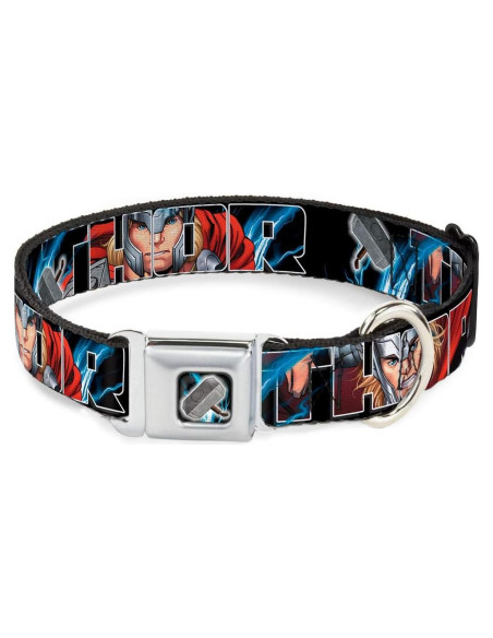 Collar de Perro Buckle-Down Thor 2.5cm Ancho 23-38cm Ajustable Collar de Perro Buckle-Down Thor 2.5cm Ancho 23-38cm Ajustable