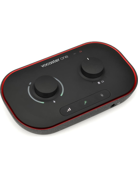 Focusrite Vocaster One - Interfaz de Podcasting USB-C Focusrite Vocaster One - Interfaz de Podcasting USB-C