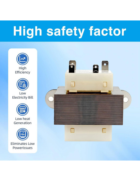 Transformador Ousaly 4011F-3 40VA 120V a 24V para HVAC Transformador Ousaly 4011F-3 40VA 120V a 24V para HVAC