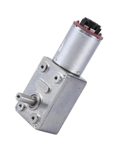 Motor de Engranaje de Gusano DC 12V 10RPM Walfront con Encoder