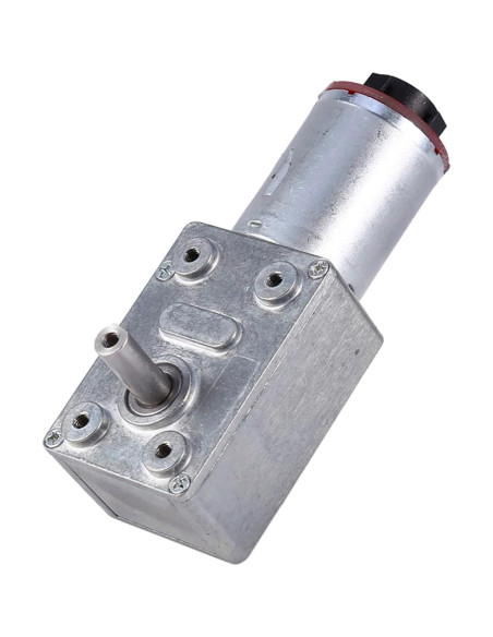 Motor de Engranaje de Gusano DC 12V 10RPM Walfront con Encoder Motor de Engranaje de Gusano DC 12V 10RPM Walfront con Encoder