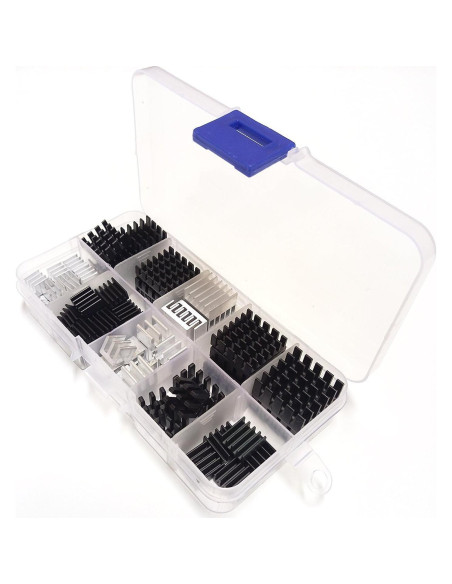 Kit de 100 Disipadores de Calor Easycargo - Aluminio 7-22mm Kit de 100 Disipadores de Calor Easycargo - Aluminio 7-22mm
