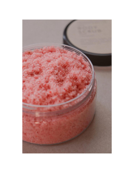 Exfoliante Corporal de Fresa Hecho a Mano 198g Exfoliante Corporal de Fresa Hecho a Mano 198g