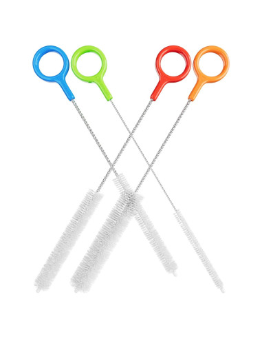 Juego de 4 Cepillos de Limpieza Buenalife - Acero Inoxidable