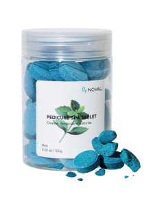 Tabletas de Spa para Baño de Pies NOVAL 100g Menta