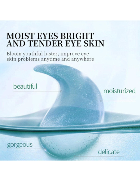 30 Pares de Mascarillas Hidratantes Colágeno para Ojos y Labios 30 Pares de Mascarillas Hidratantes Colágeno para Ojos y Labios