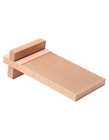 Tabla de Gnocchi Manual Tinada de Madera de Haya 19.81 cm