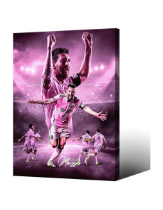 Póster Enmarcado Lionel Messi 20x30 cm Decoración Infantil